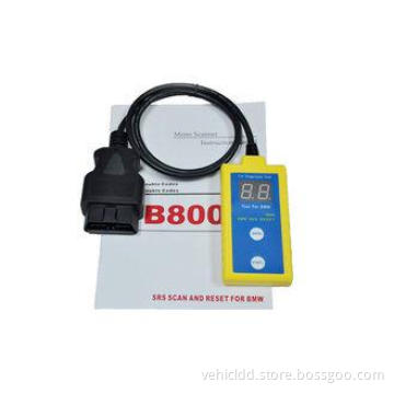 B800 SRS Airbag Reset Scanner for BMW OBD Scanner Diagnosti